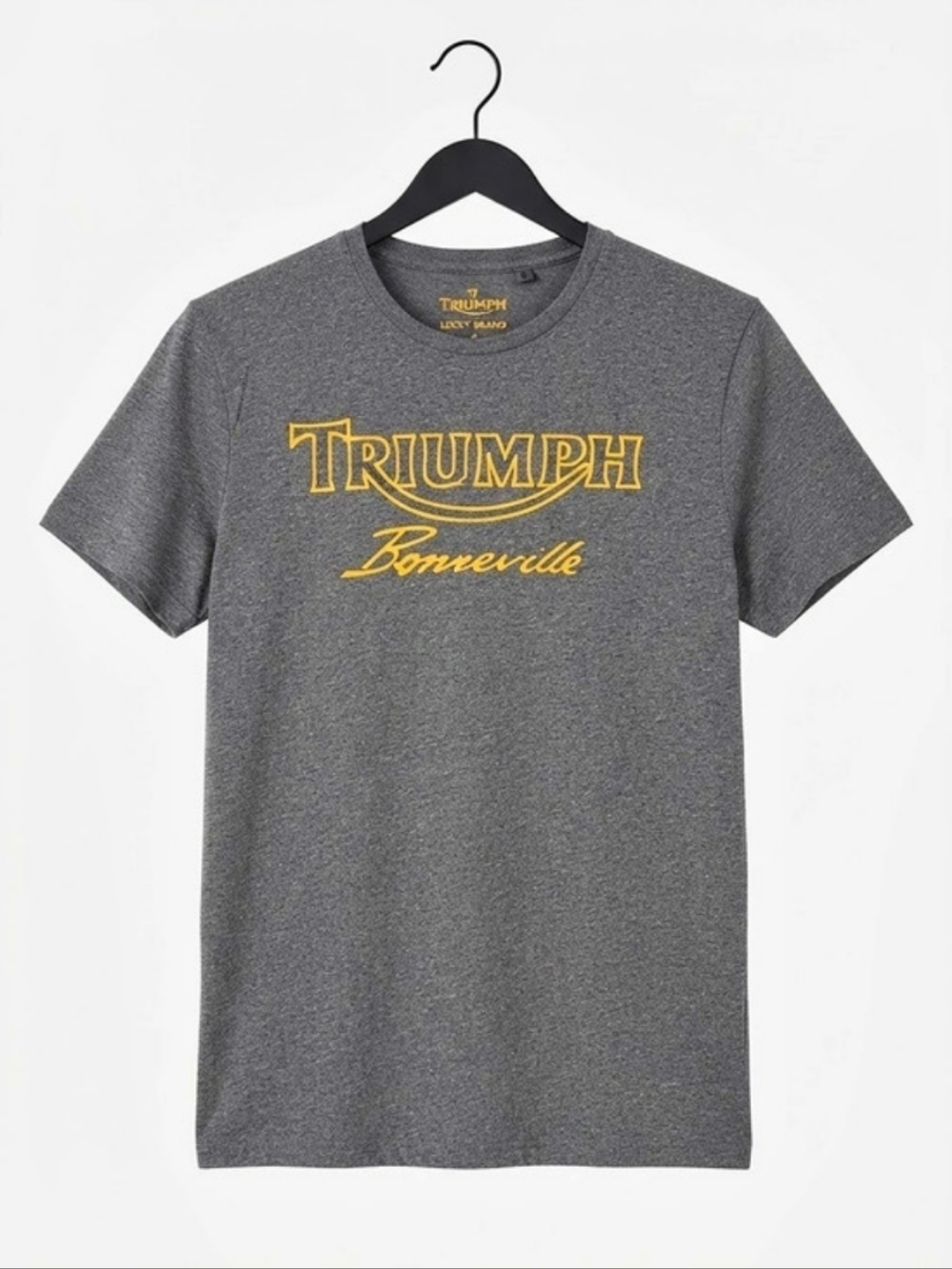 Triumph Bonneville Graphic T-Shirt in Gray Size Medium NWT